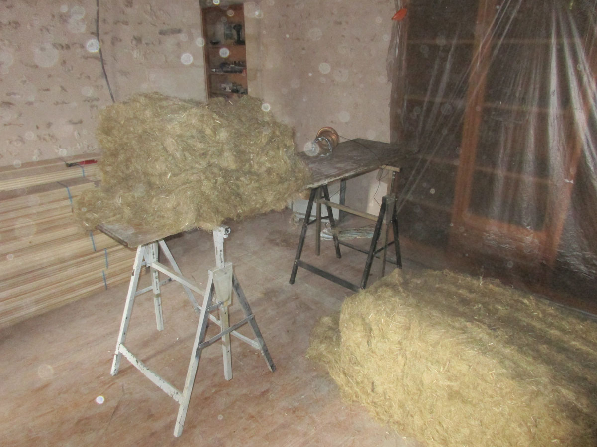 Bio Bâtisse : Isolation des combles en laine de chanvre soufflée
