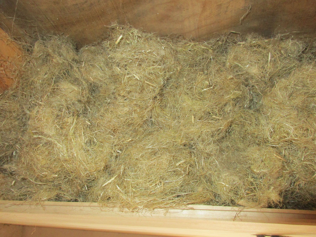 Bio Bâtisse : Isolation des combles en laine de chanvre soufflée